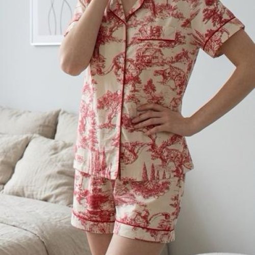 Пижама Trikotag (M-2XL) 998 red (лето) Trikotag 998 red