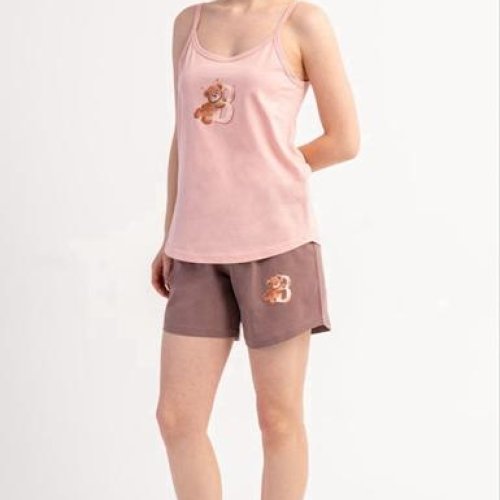 Пижама Trikotag (S-XL) TR52 pink (лето) Trikotag TR52 pink