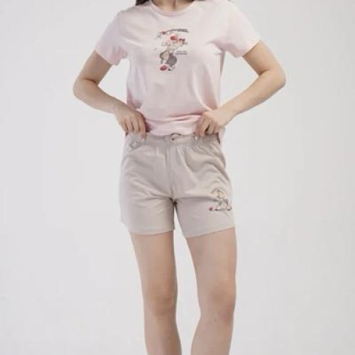 Пижама Trikotag (S-XL) TR63 pink (лето) Trikotag TR63 pink