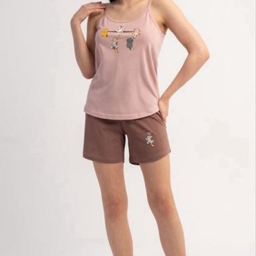 Пижама Trikotag (S-XL) TR50 beige (лето) Trikotag TR50 beige