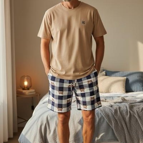 Пижама Trikotag (M-2XL) TR22 beige (лето) Trikotag TR22 beige