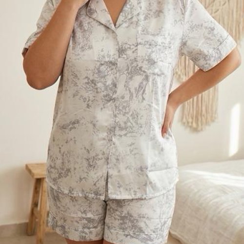 Пижама Trikotag (3XL-5XL) TR03 l.grey (лето) Trikotag TR03 l.grey