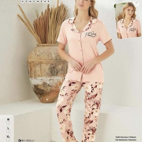 Пижама Trikotag (M-2XL) 4504 peach (лето) Trikotag 4504 peach
