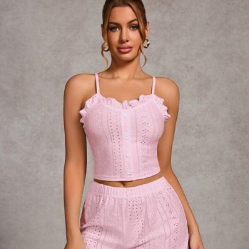 Пижама Trikotag (S-XL) TR33 pink (лето) Trikotag TR33 pink