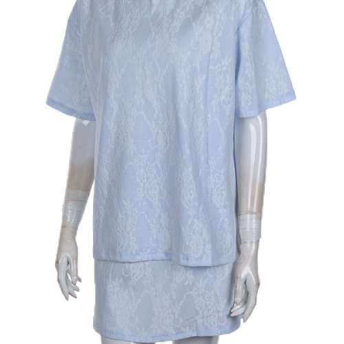 Костюм CND2 (M-2XL) 4407-12 blue (лето) CND2 4407-12 blue