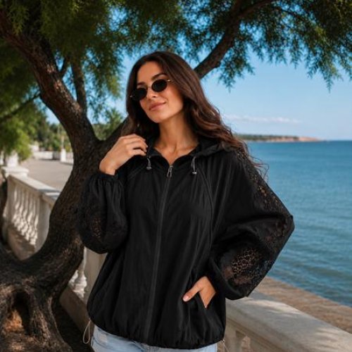 Рубашка New Season (one size) LV001 black (деми) New Season LV001 black