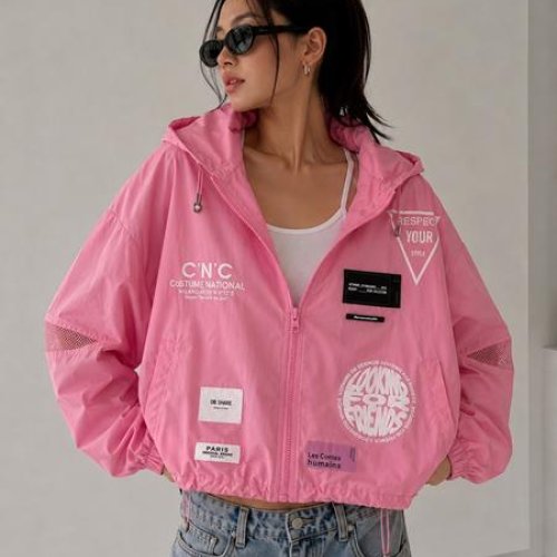 Ветровка New Season (one size) LV005 pink (деми) New Season LV005 pink