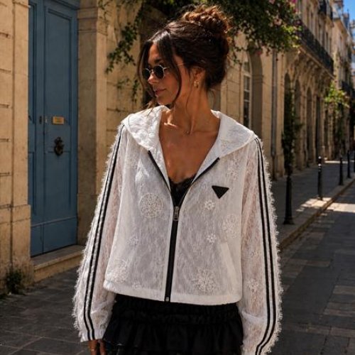 Ветровка New Season (one size) LV008 white (деми) New Season LV008 white