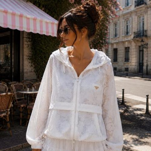 Ветровка New Season (one size) LV009 white (деми) New Season LV009 white