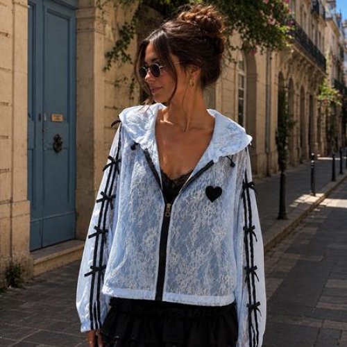 Ветровка New Season (one size) LV010 l.blue (деми) New Season LV010 l.blue