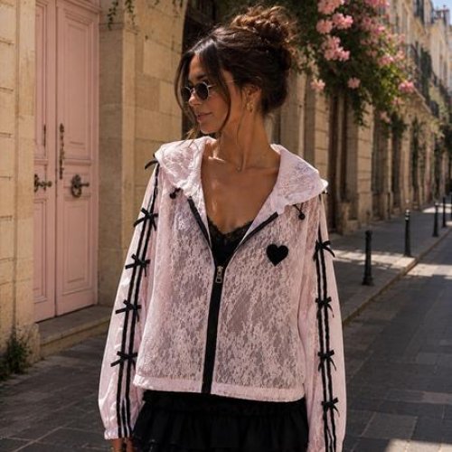 Ветровка New Season (one size) LV010 pink (деми) New Season LV010 pink
