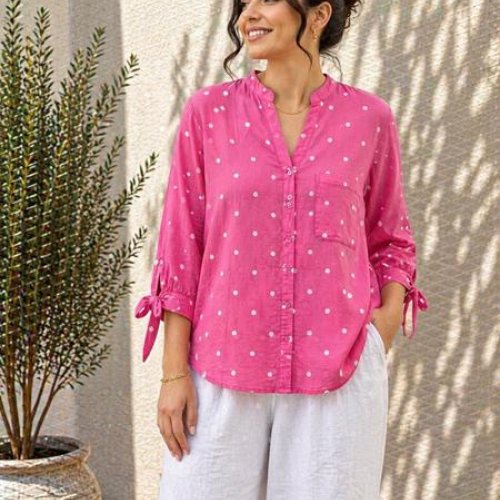 Рубашка New Season (52-56) RB610 pink (деми) New Season RB610 pink