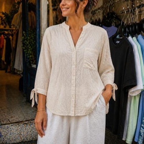 Рубашка New Season (52-56) RB612 beige (деми) New Season RB612 beige