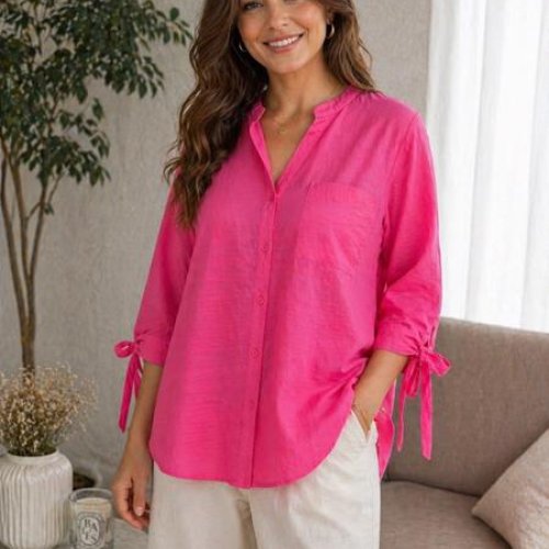 Рубашка New Season (50-56) RB623 pink (деми) New Season RB623 pink