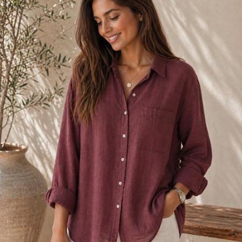 Рубашка New Season (52-58) RB625 wine (деми) New Season RB625 wine