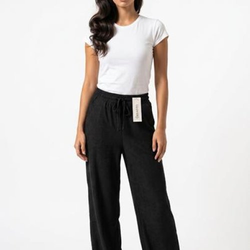 Штаны Sport style (S-XL) 4902 black (лето) Sport style 4902 black