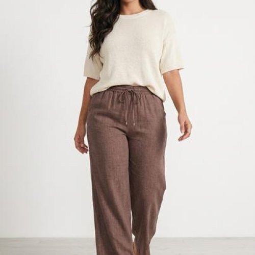 Штаны Sport style (4XL-6XL) 49046 l.brown (лето) Sport style 49046 l.brown
