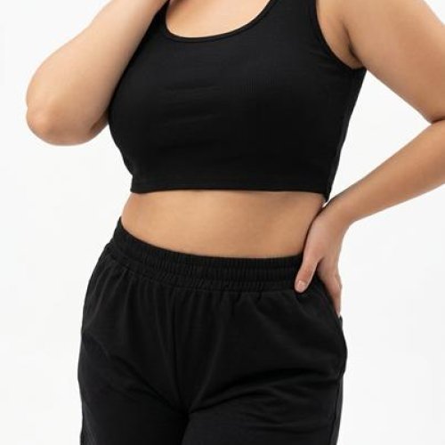 Костюм Sport style (one size) 897 black (лето) Sport style 897 black