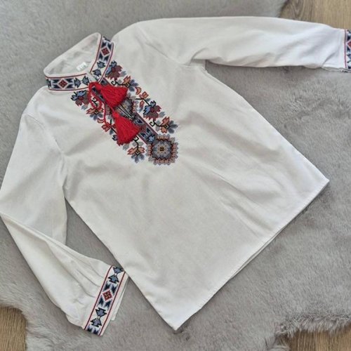 Вышиванка Limerense (116-146) DD191 white (деми) Limerense DD191 white