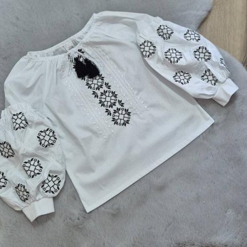 Вышиванка Limerense (116-146) DD197 white (деми) Limerense DD197 white