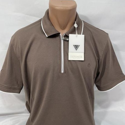 Футболка Sabihina (M-2XL) SB2051 brown (лето) Sabihina SB2051 brown