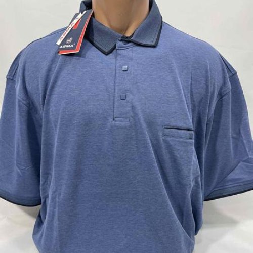 Футболка Sabihina (6XL-9XL) SB2063 blue (лето) Sabihina SB2063 blue