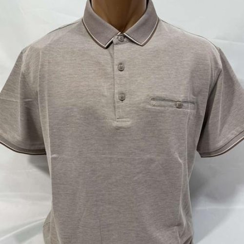 Футболка Sabihina (XL-5XL) SB2070 beige (лето) Sabihina SB2070 beige