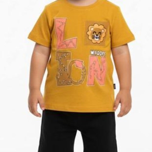 Футболка Malibu2 (1-4) 5103 d.yellow (лето) Malibu2 5103 d.yellow