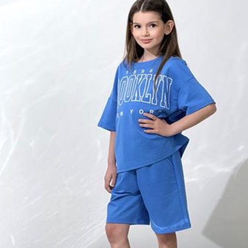 Костюм LiMa kids (134-158) 2408 blue (лето) LiMa kids 2408 blue