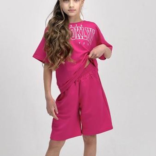 Костюм LiMa kids (134-158) 2408 crimson (лето) LiMa kids 2408 crimson