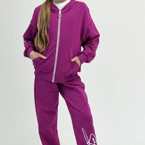 Костюм спорт LiMa kids (134-158) 2536 purple (деми) LiMa kids 2536 purple