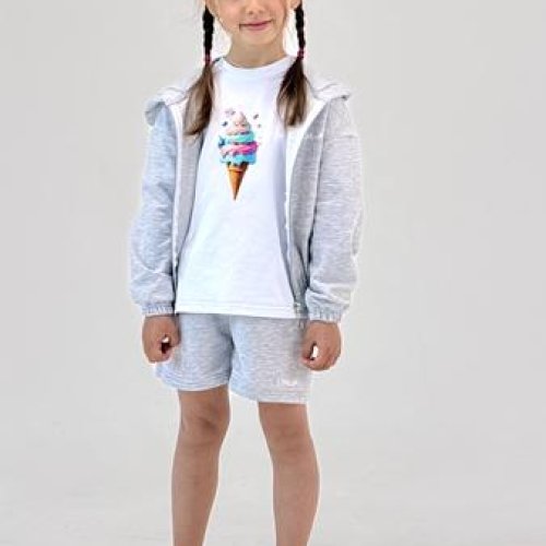 Костюм LiMa kids (98-122) 2614 grey (лето) LiMa kids 2614 grey