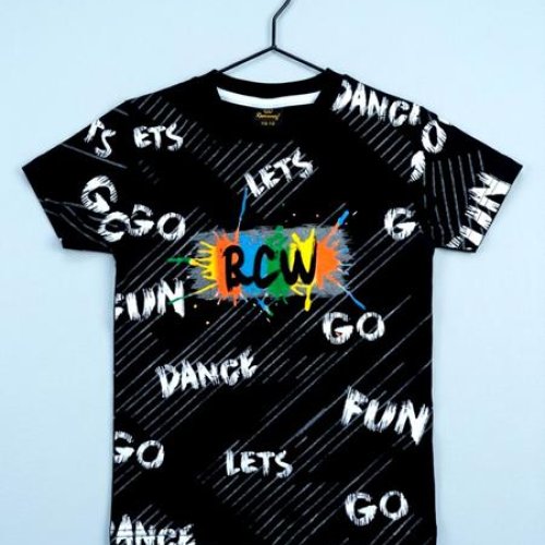 Футболка Dino (5-8) DN791 black (лето) Dino DN791 black