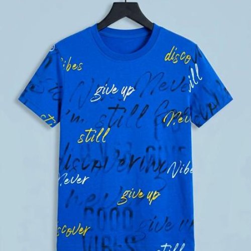 Футболка Dino (9-12) DN773 blue (лето) Dino DN773 blue