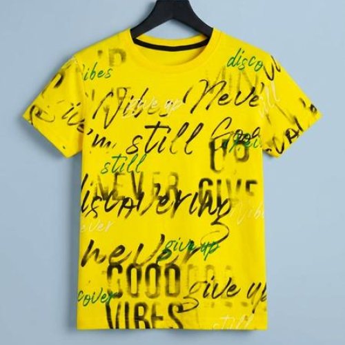Футболка Dino (9-12) DN774 yellow (лето) Dino DN774 yellow