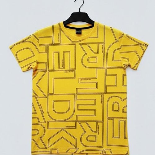 Футболка Dino (13-16) DN738 yellow (лето) Dino DN738 yellow