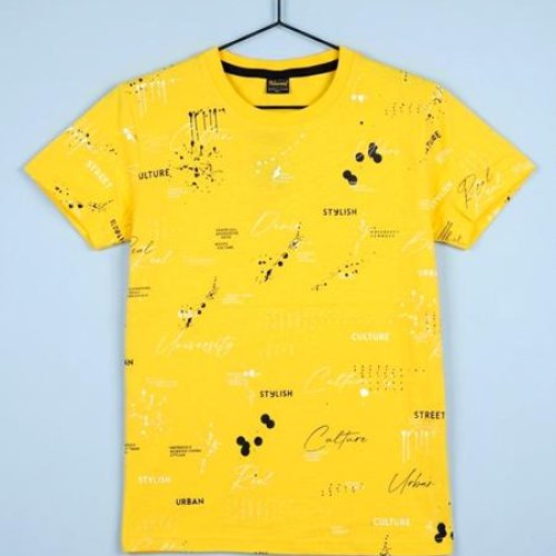 Футболка Dino (13-16) DN744 yellow (лето) Dino DN744 yellow