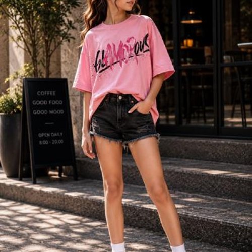 Футболка Major (134-152) 11391 pink (лето) Major 11391 pink