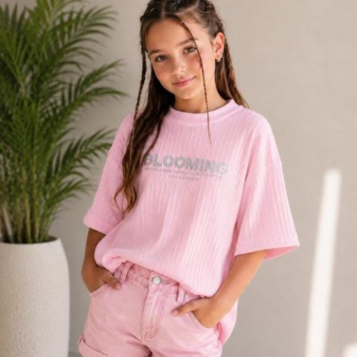 Футболка Major (134-152) 11393 pink (лето) Major 11393 pink