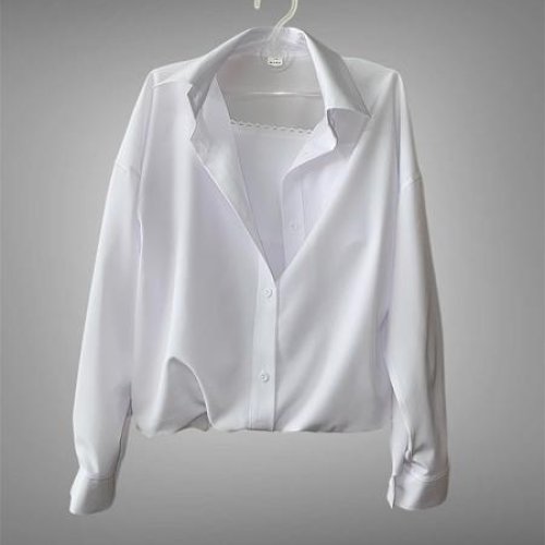 Рубашка SunnyTot (146-164) ST14 white (деми) SunnyTot ST14 white