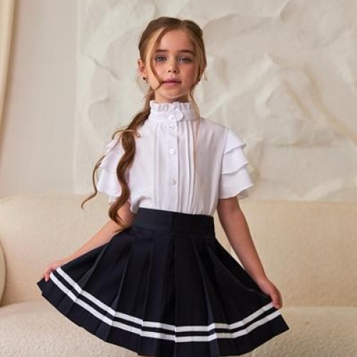 Юбка SunnyTot (122-152) ST24 black (лето) SunnyTot ST24 black