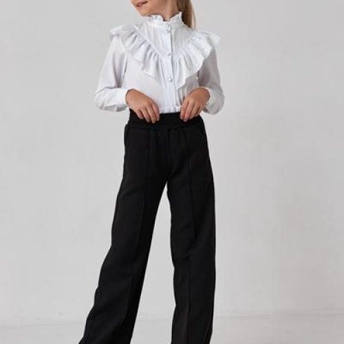 Штаны SunnyTot (116-140) ST21 black (деми) SunnyTot ST21 black