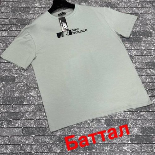 Футболка F.T.H (3XL-4XL) F1483 l.grey (лето) F.T.H F1483 l.grey