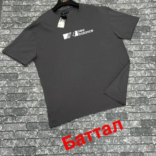 Футболка F.T.H (3XL-4XL) F1484 grey (лето) F.T.H F1484 grey