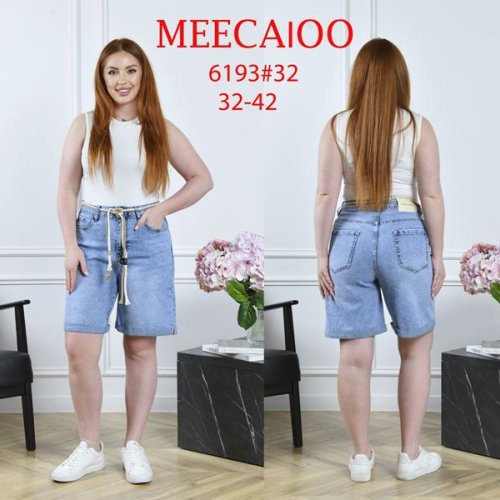 Шорты Immei (32-42) 6193 l.blue (лето) Immei 6193 l.blue