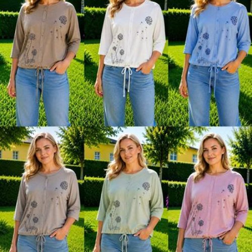 Свитер Monarlir (3XL-6XL) 0822 white (деми) Monarlir 0822 white