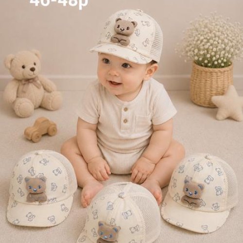 Кепка Street Cap (46-48) MR463-150 mix (лето) Street Cap MR463-150 mix
