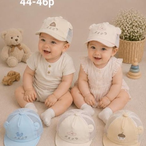 Кепка Street Cap (44-46) MR465-150 mix (лето) Street Cap MR465-150 mix