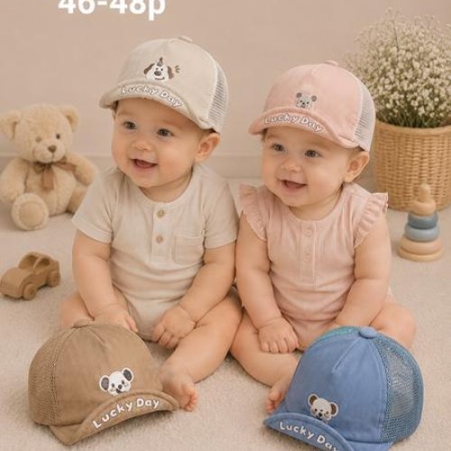 Кепка Street Cap (46-48) MR464-150 mix (лето) Street Cap MR464-150 mix