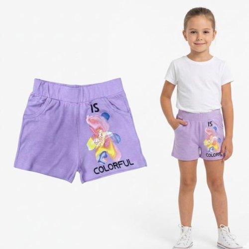 Шорты Malibu2 (8-12) 18260 lilac (лето) Malibu2 18260 lilac